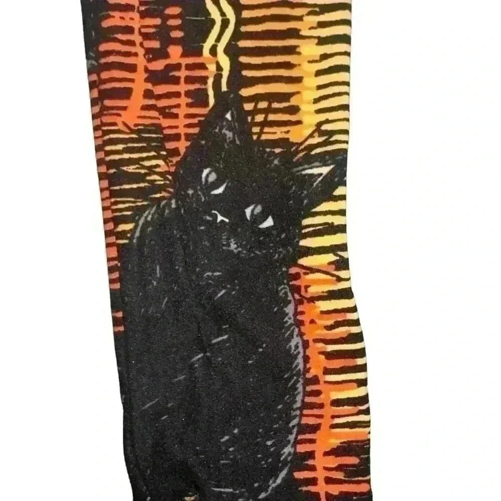 Lularoe small kids Halloween leggings‎ 2 pack bundle. New. Fits size 4-7 best - Picture 5 of 8